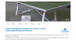 Desktop Screenshot of createch-mineralstein.de